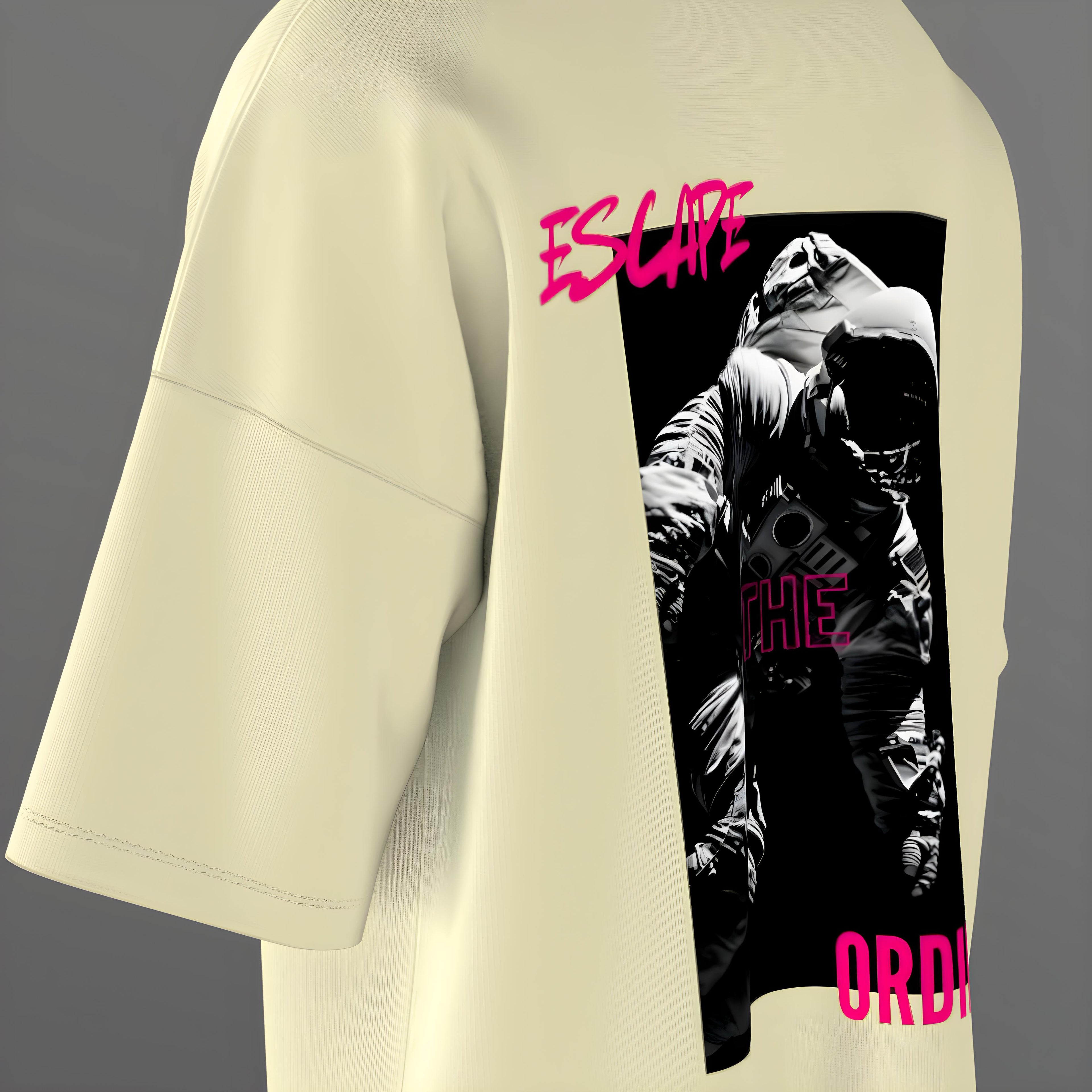 ETO BEIGE OVERSIZED TEE