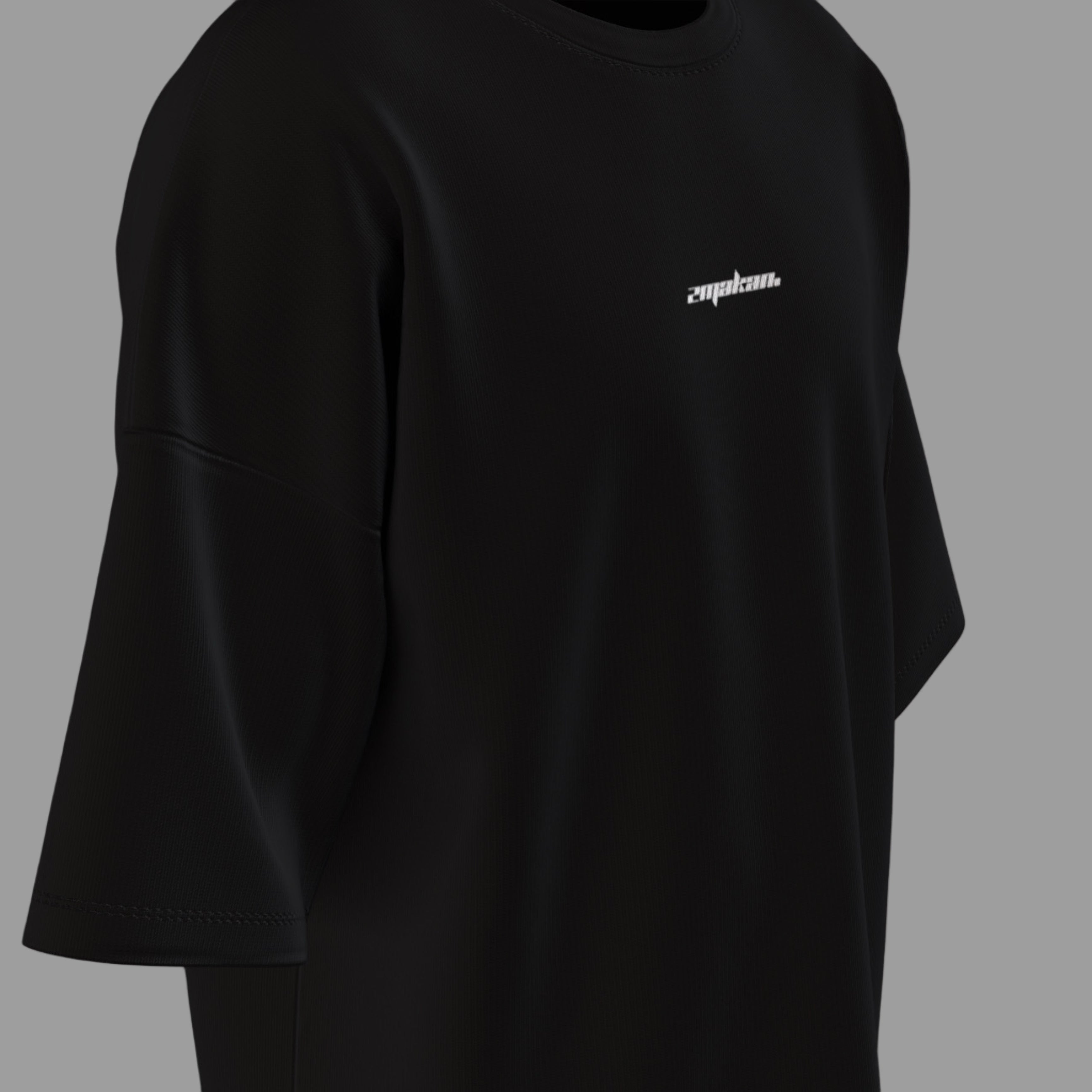 ETO BLACK OVERSIZED TEE