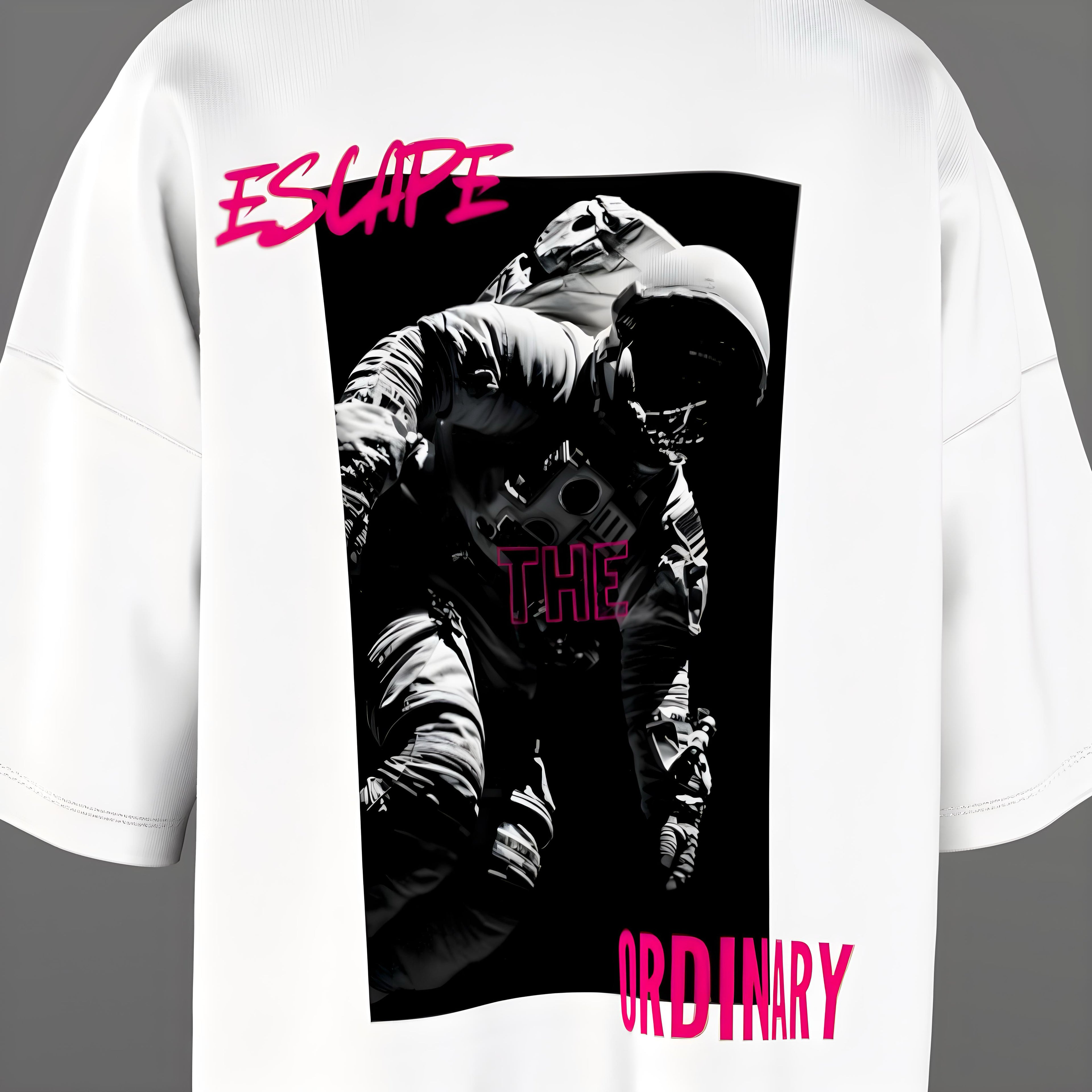 ETO WHITE OVERSIZED TEE