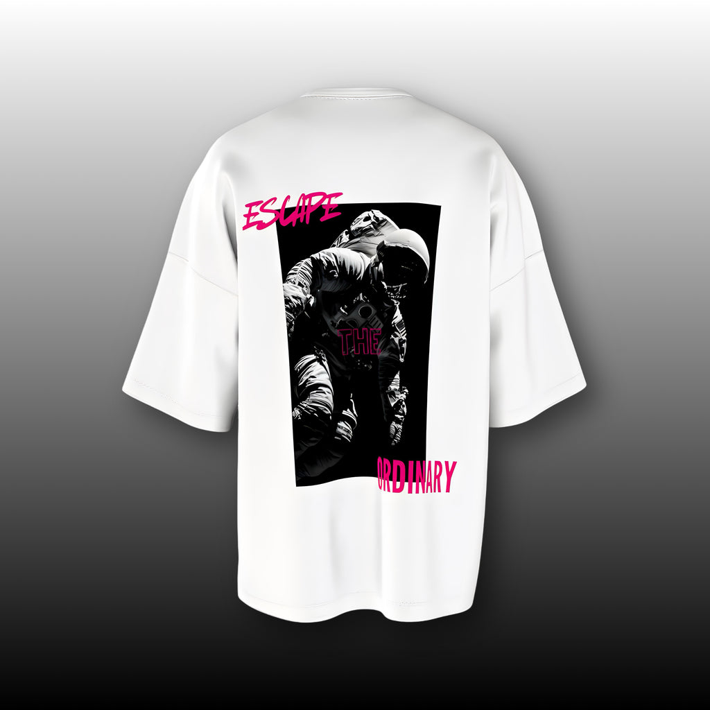 ETO WHITE OVERSIZED TEE