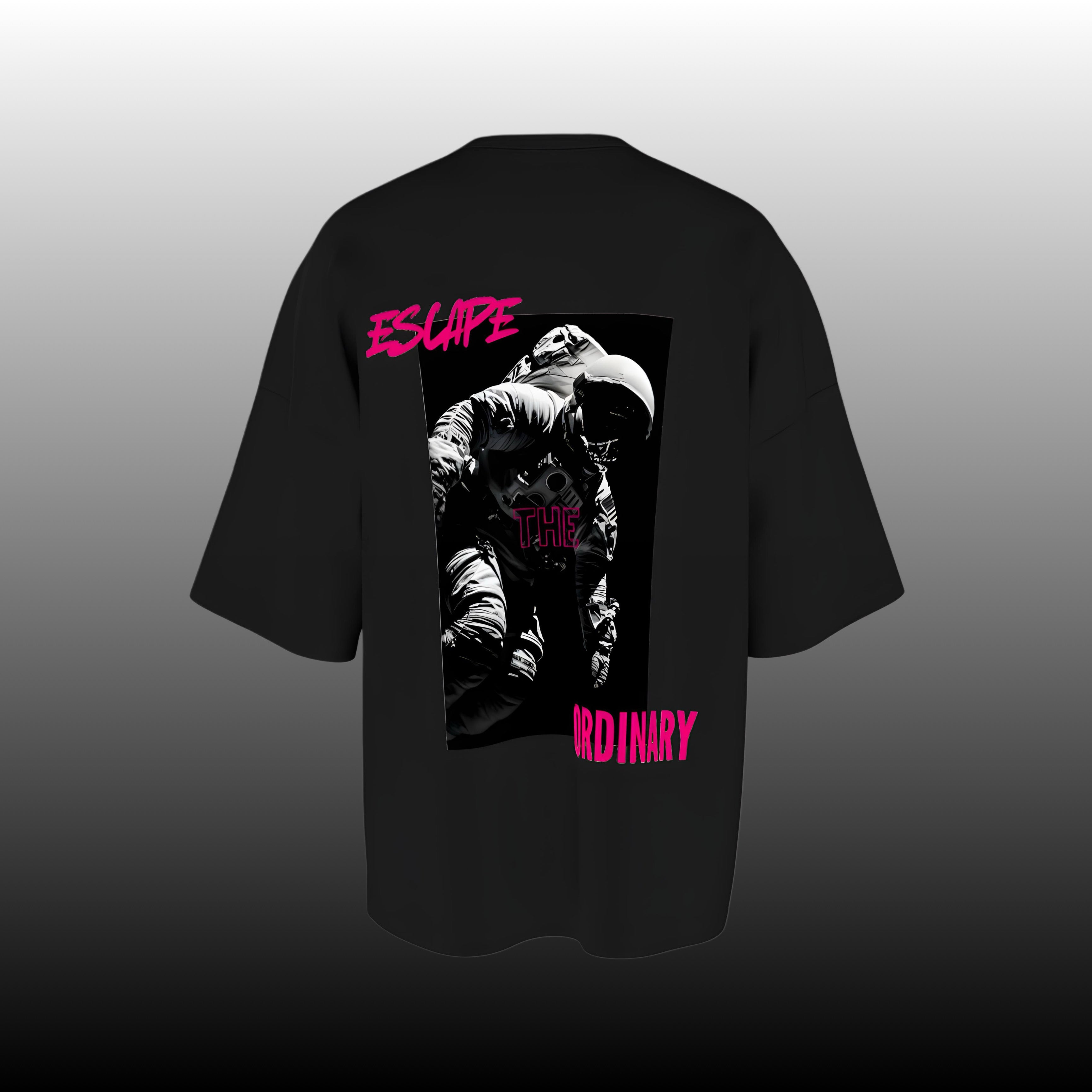 ETO BLACK OVERSIZED TEE