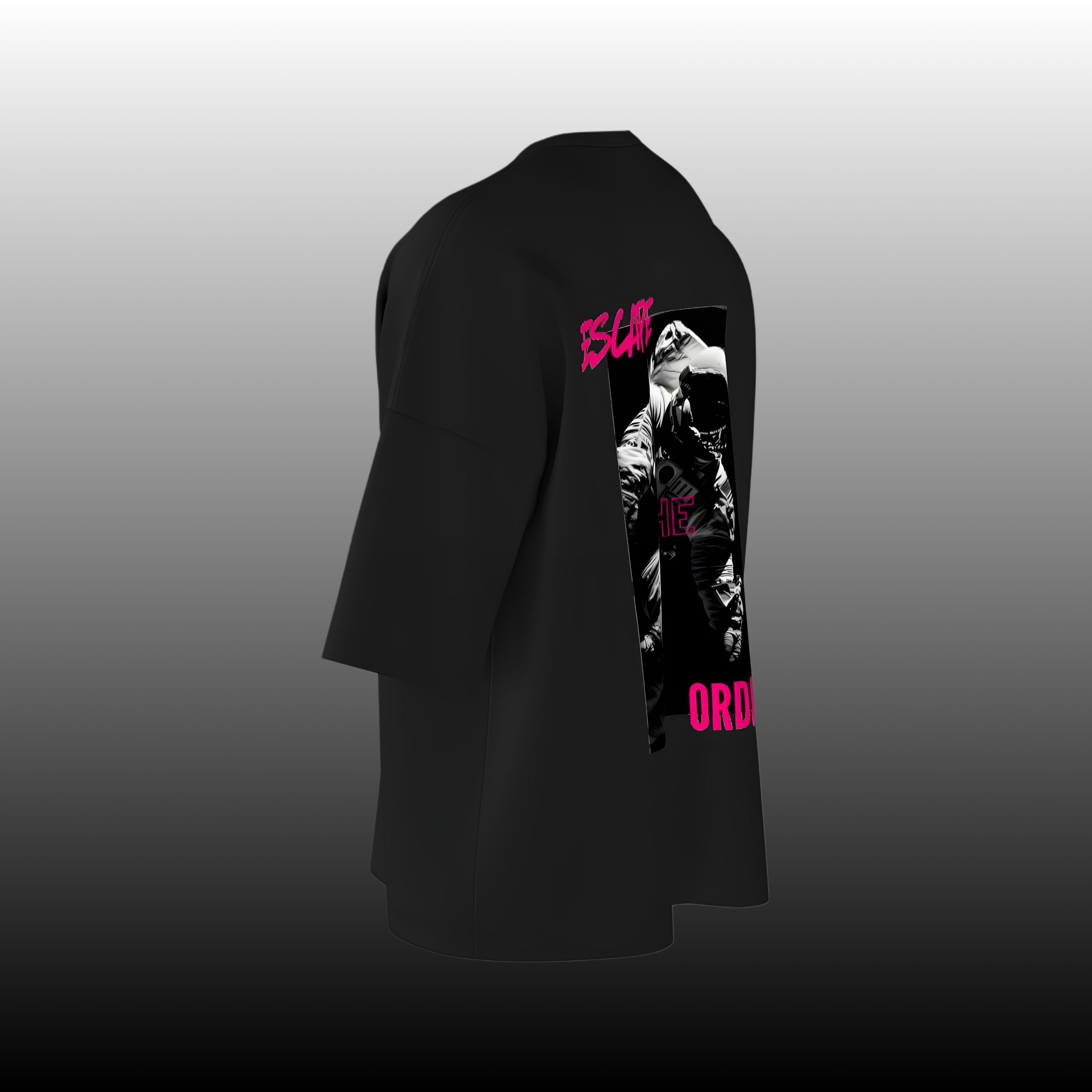 ETO BLACK OVERSIZED TEE