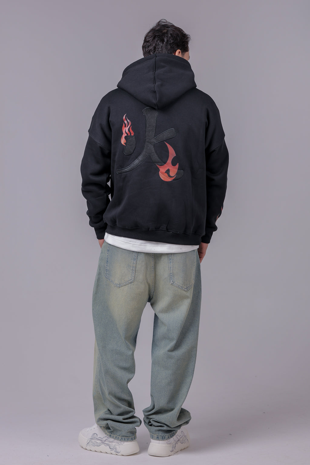 flame hoodie