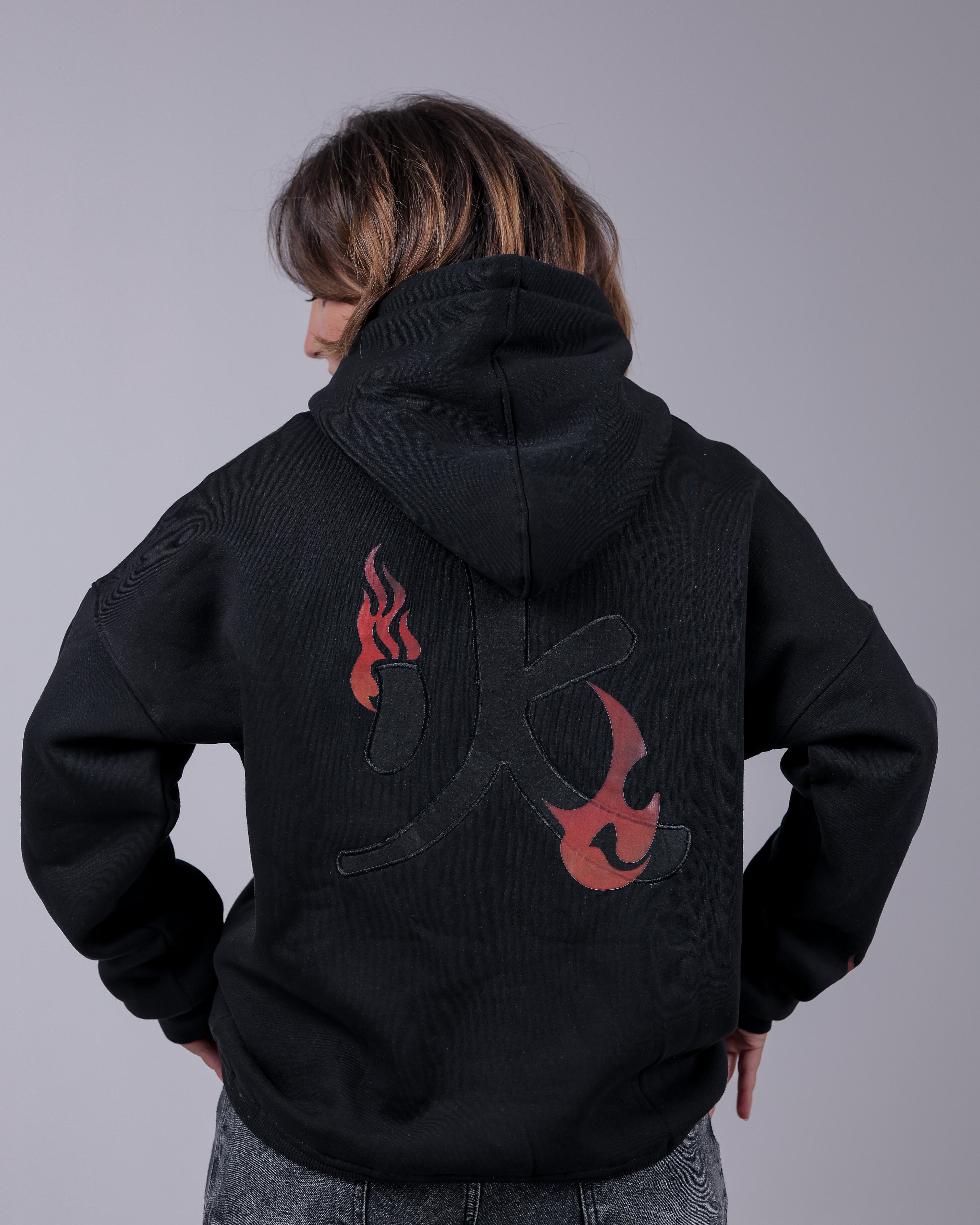 flame hoodie