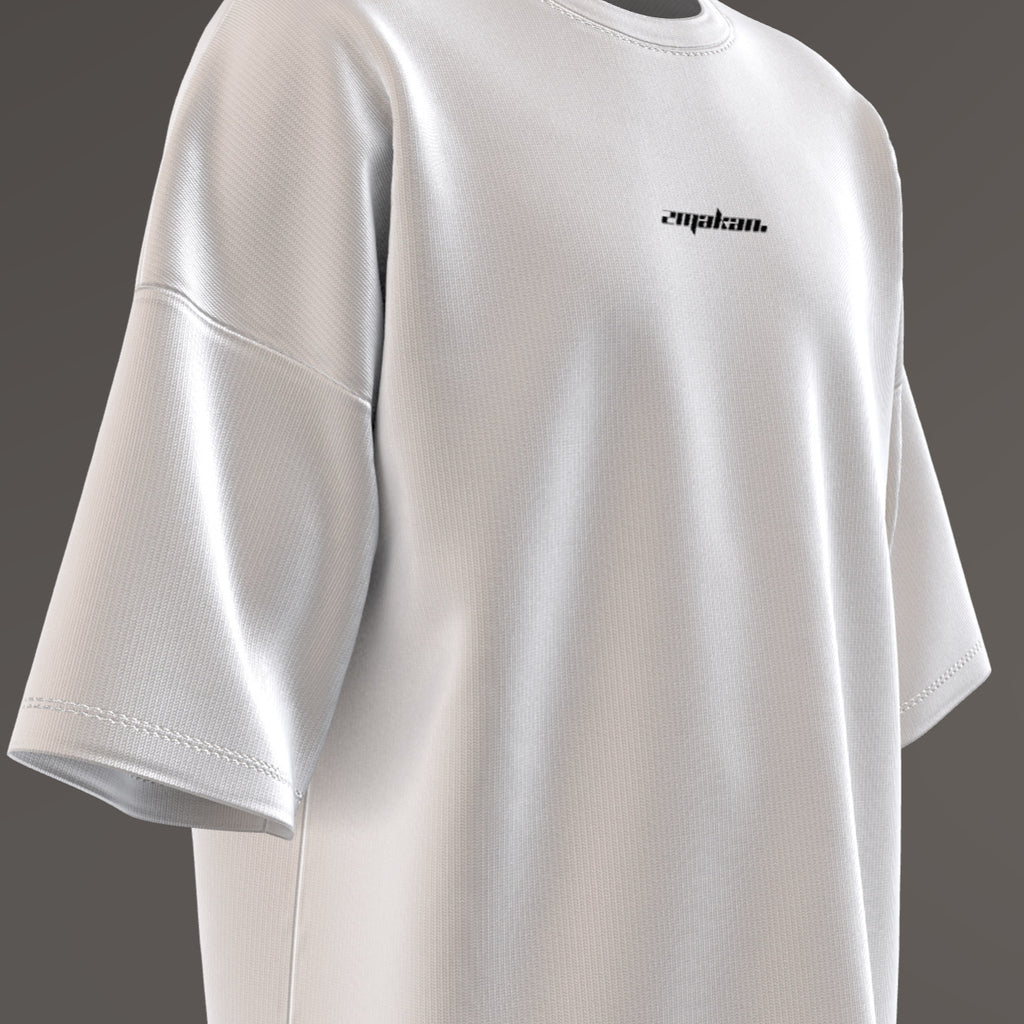 ETO WHITE OVERSIZED TEE