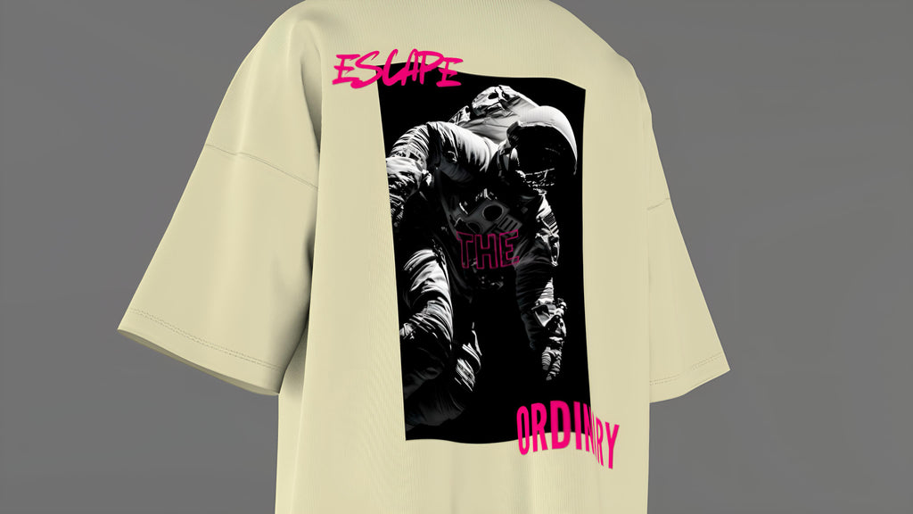 ETO BEIGE OVERSIZED TEE
