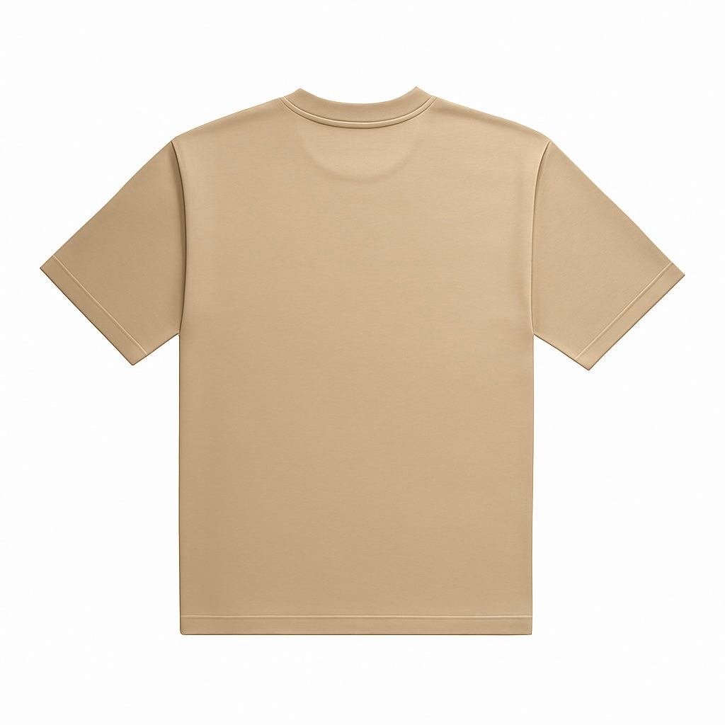 BIEGE BASIC OVERSIZED TEE