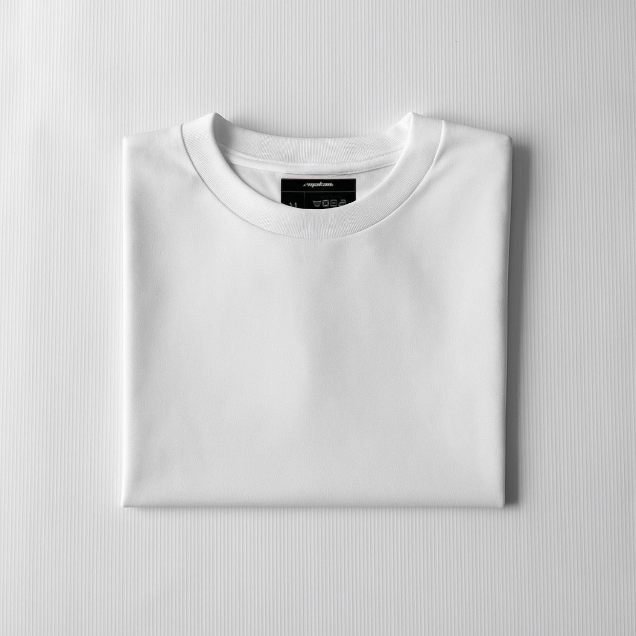 WHITE BASIC OVERSIZED TEE