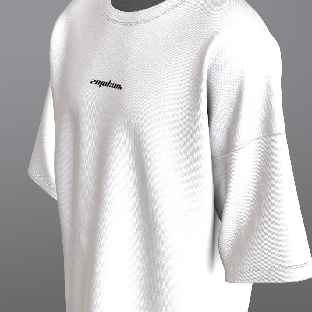 ETO WHITE OVERSIZED TEE
