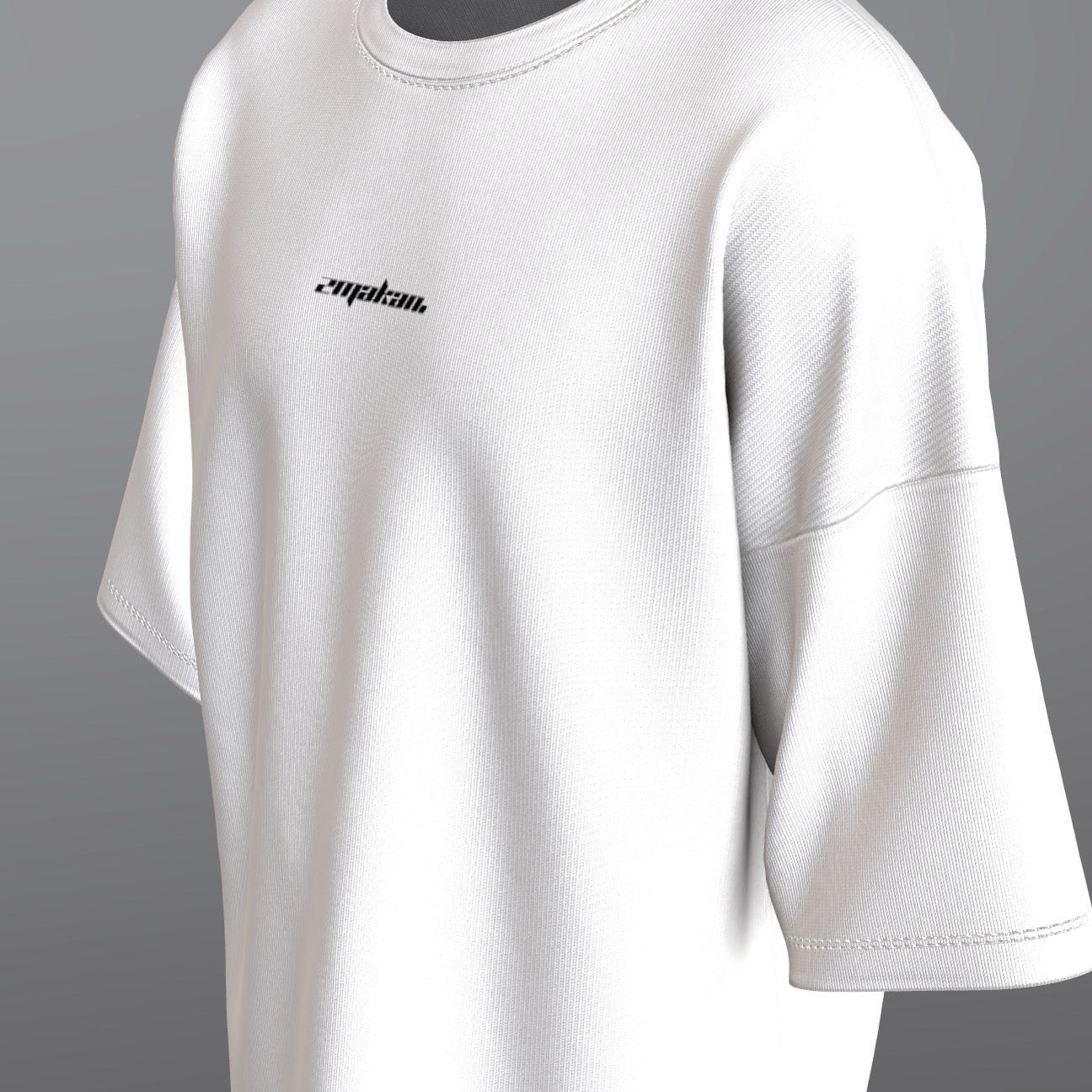 ETO WHITE OVERSIZED TEE