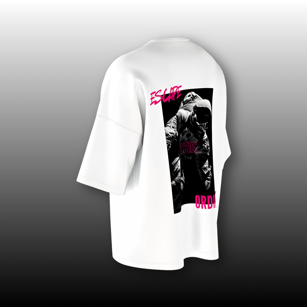 ETO WHITE OVERSIZED TEE
