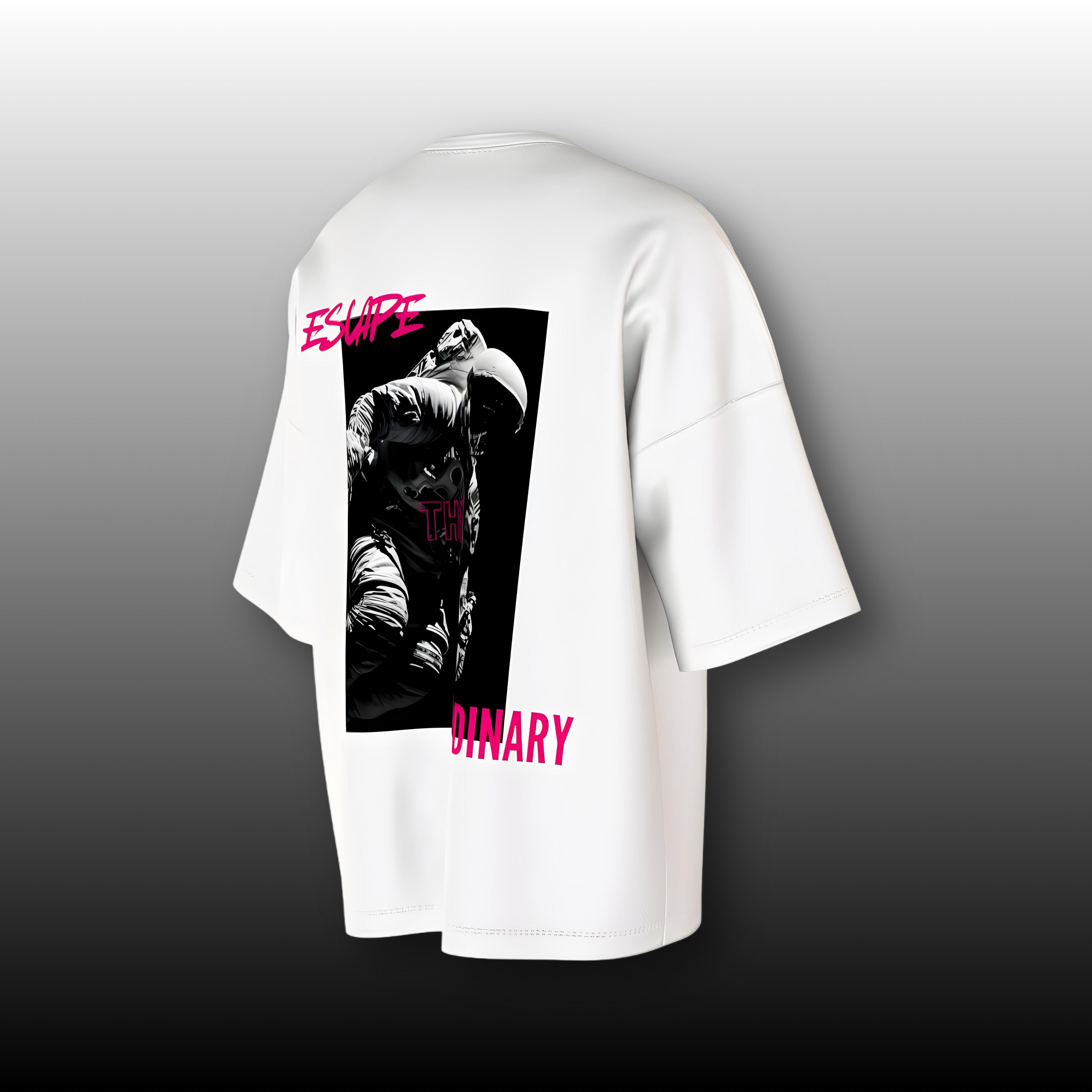 ETO WHITE OVERSIZED TEE